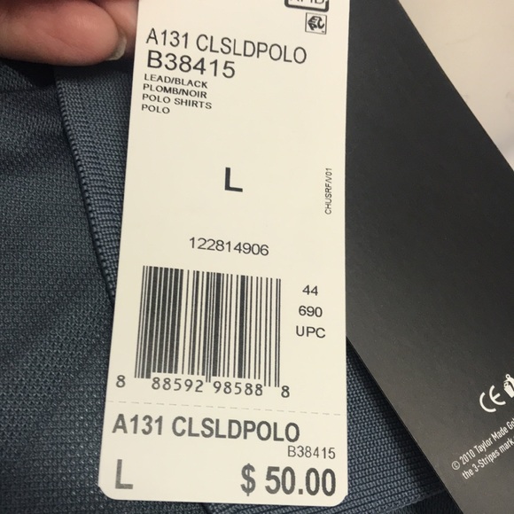 Adidas Golf/Tennis/Pickleball Polo, Size L, NWT! - Picture 7 of 9